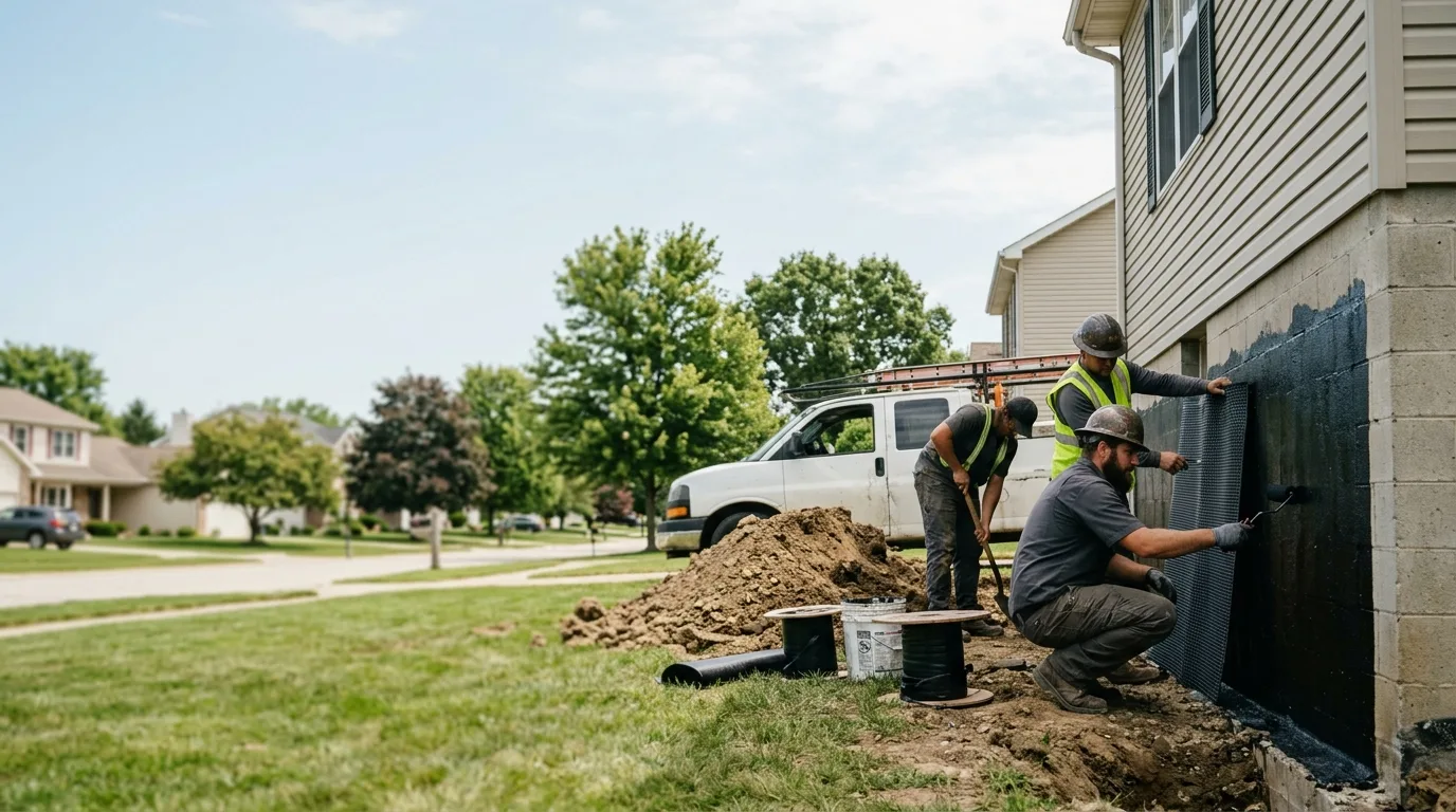 Basement Waterproofing in Pershing, IN near me